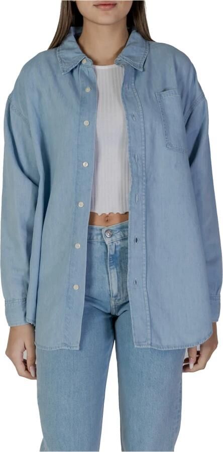 Calvin Klein Jeans Lange mouw lente zomer damesoverhemd Blue Dames - Foto 6