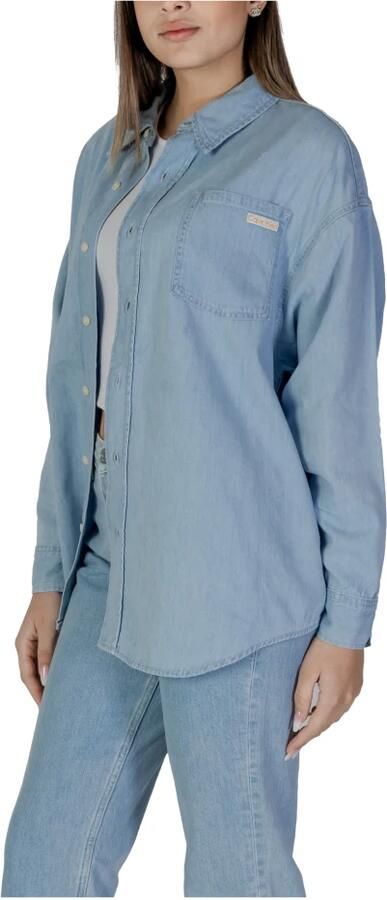 Calvin Klein Jeans Lange mouw lente zomer damesoverhemd Blue Dames - Foto 9