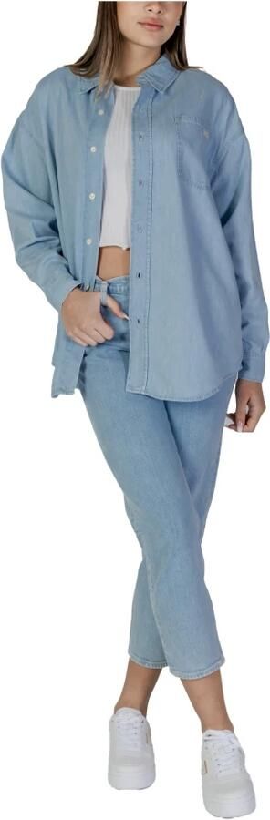 Calvin Klein Jeans Lange mouw lente zomer damesoverhemd Blue Dames - Foto 11