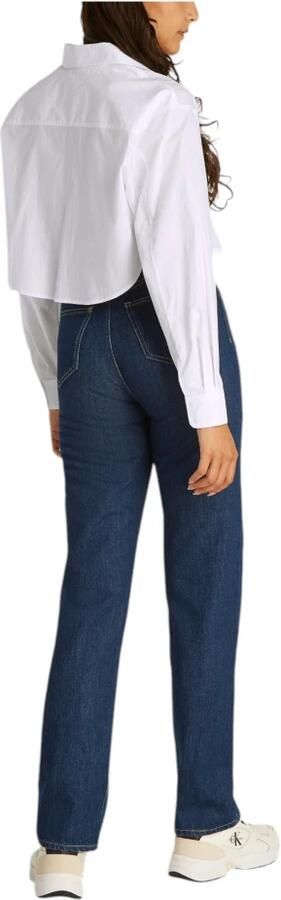 Calvin Klein Jeans Lange mouwen katoenen damesoverhemd White Dames - Foto 4