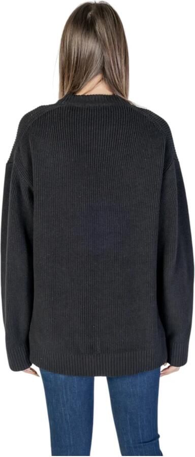 Calvin Klein Jeans Casual Relaxte Fit Sweatshirt Vrouwen Lente Zomer Black Dames - Foto 6