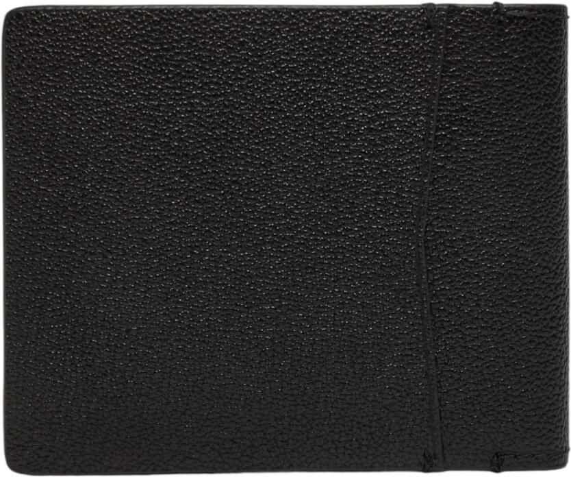 Calvin Klein Jeans Leren Herenportemonnee Herfst Winter Collectie Black Heren