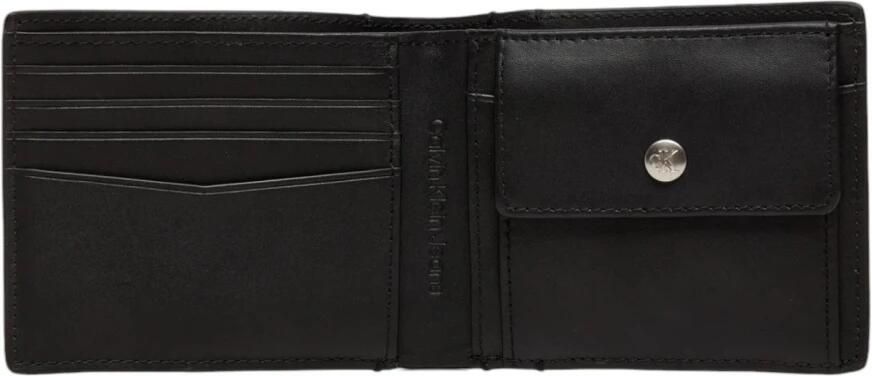 Calvin Klein Jeans Leren Herenportemonnee Herfst Winter Collectie Black Heren - Foto 2