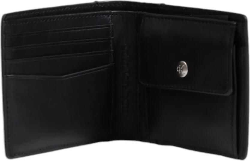 Calvin Klein Jeans Leren Herenportemonnee Herfst Winter Collectie Black Heren - Foto 3