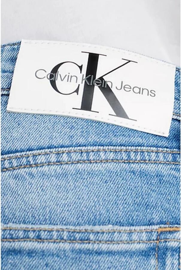 Calvin Klein Jeans Blauwe Jeans & Broek van Biologisch Katoen Blue Heren