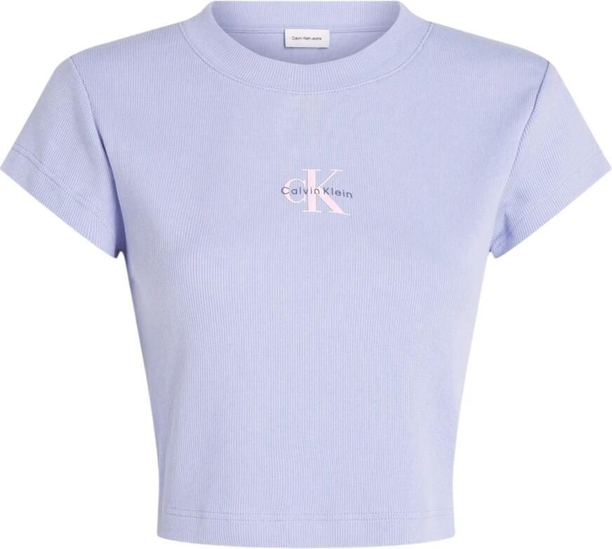 Calvin Klein Jeans T-shirt Korte Mouw MONOGRAM BABY TEE LV047AB802