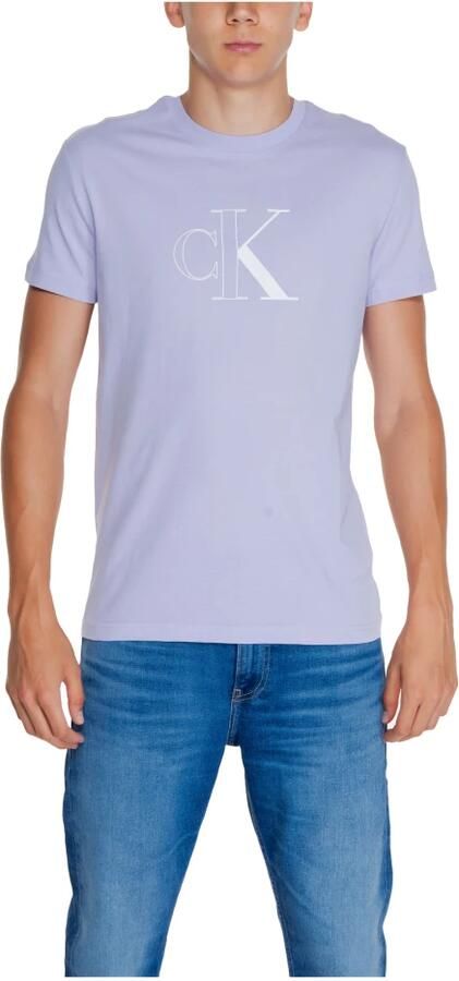 Calvin Klein Jeans Polo Shirt Lange Mouw OUTLINE MONOLOGO TEE J30J325678