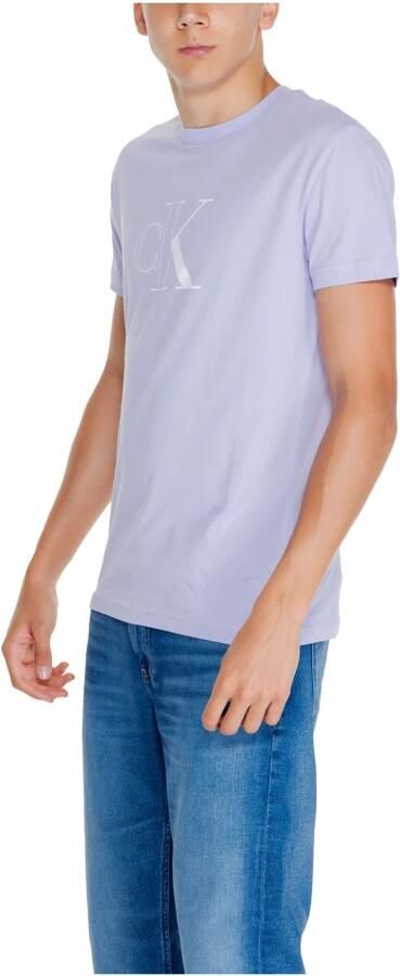 Calvin Klein Jeans Polo Shirt Lange Mouw OUTLINE MONOLOGO TEE J30J325678 - Foto 3