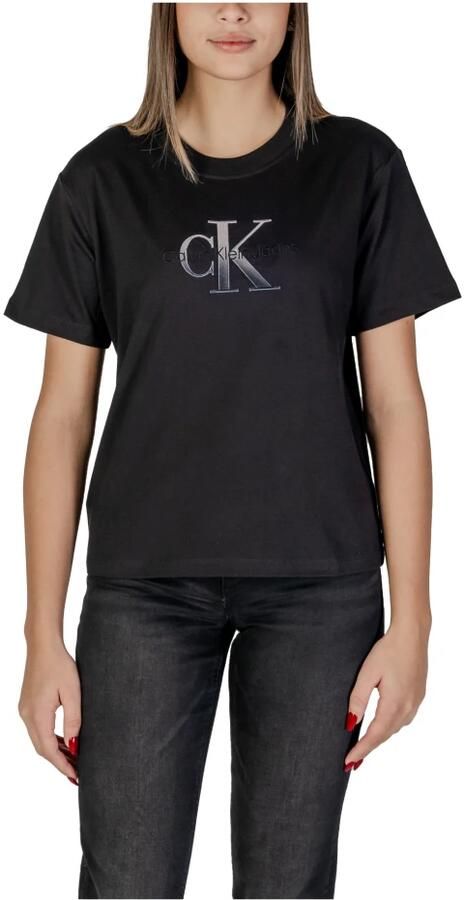 Calvin Klein Jeans T-shirt Korte Mouw EMBROIDERED MONOLOGO J20J224798 - Foto 3