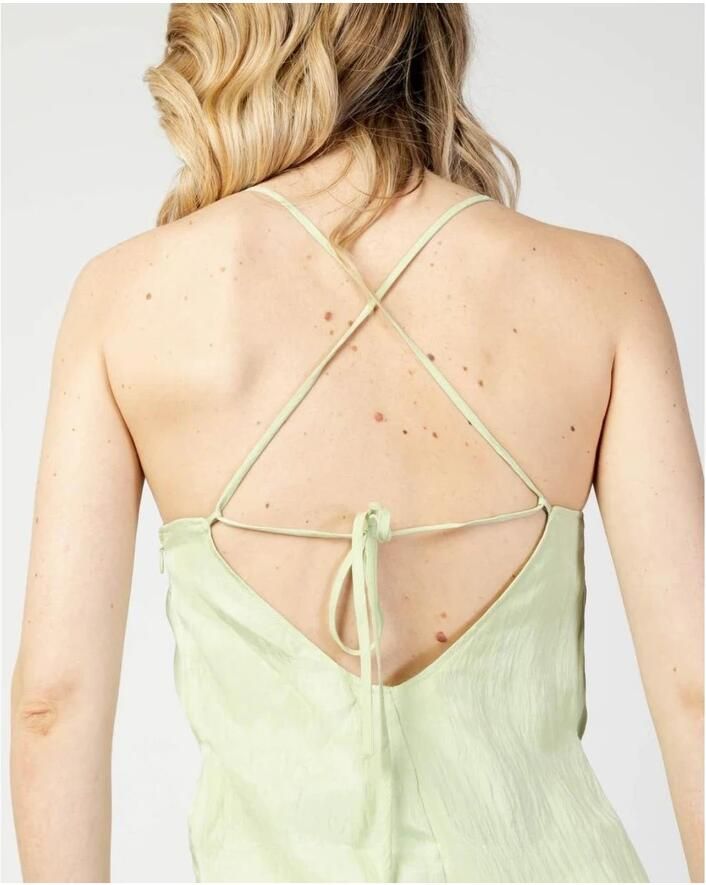 Calvin Klein Jeans Groene Slip-on Jurk met Bandjes Green Dames - Foto 3