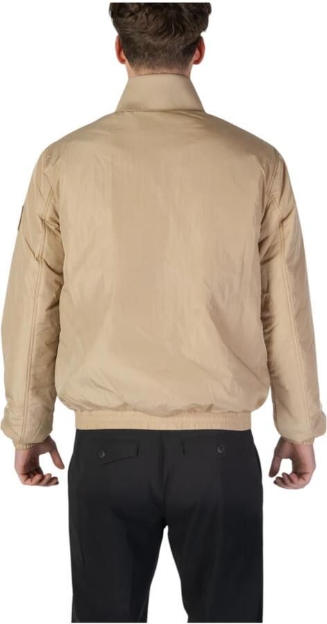 Calvin Klein Jeans Mannen Herfst Winter Jassen Collectie Beige Heren