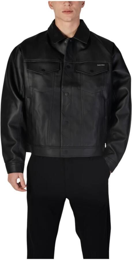 Calvin Klein Jeans Mannen Lente Zomer Jassen Collectie Black Heren - Foto 4