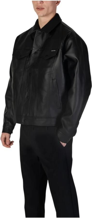 Calvin Klein Jeans Mannen Lente Zomer Jassen Collectie Black Heren - Foto 2