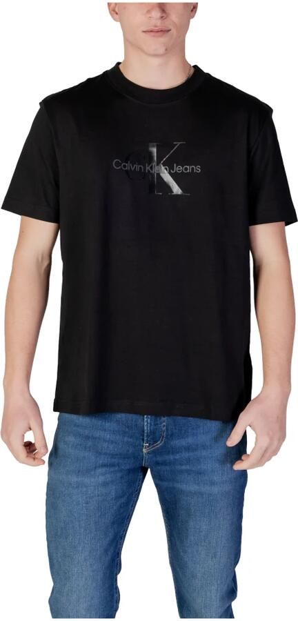 Calvin Klein Jeans Polo Shirt Lange Mouw SHINY MONOLOGO TEE J30J327109 - Foto 3