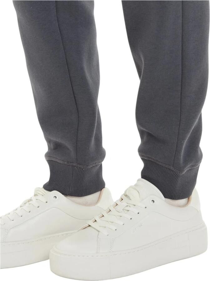 Calvin Klein Jeans Monologo Cuffed Jog Dames Sweatpants Gray Dames
