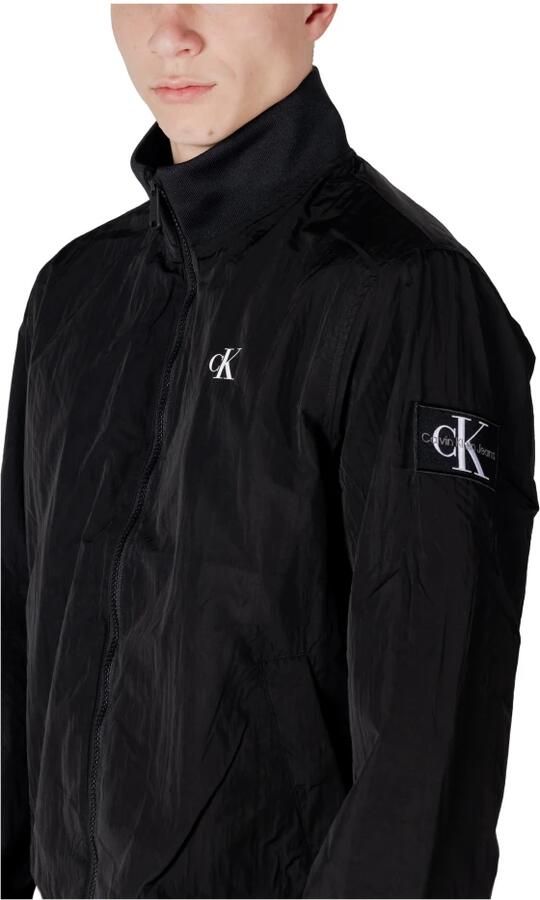 Calvin Klein Jeans Nylon Herenjassen Collectie Black Heren
