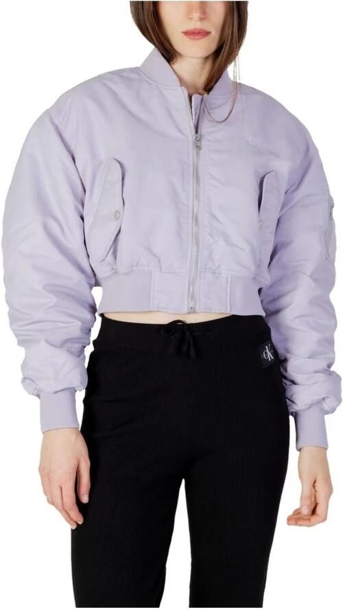 Calvin Klein Jeans Paarse Polyamide Jas Dames Collectie Purple Dames - Foto 4