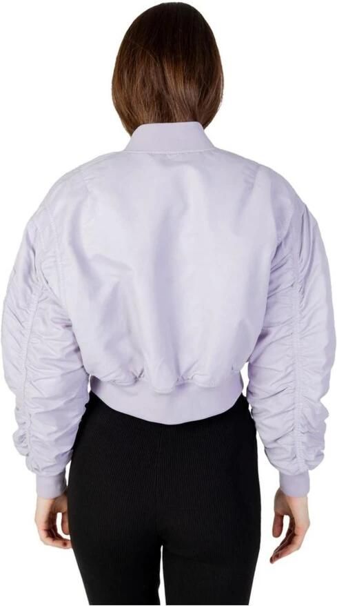 Calvin Klein Jeans Paarse Polyamide Jas Dames Collectie Purple Dames - Foto 3