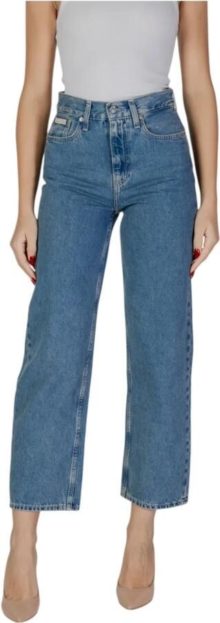 Calvin Klein Jeans Regular Women's Jeans Lente Zomer Collectie Blue Dames - Foto 4