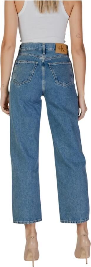 Calvin Klein Jeans Regular Women's Jeans Lente Zomer Collectie Blue Dames