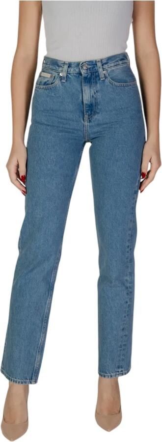 Calvin Klein Jeans Regular Women's Jeans Lente Zomer Collectie Blue Dames - Foto 4