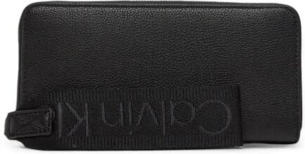 Calvin Klein Jeans Zwarte polyethyleen portemonnee Dames herfst winter collectie Black Dames - Foto 4