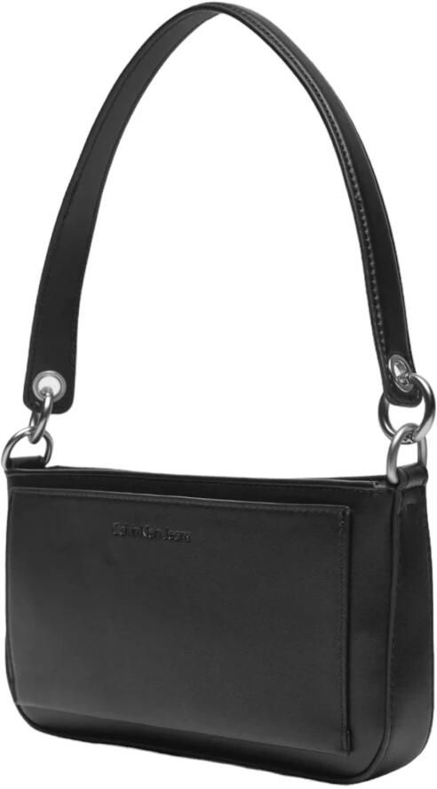 Calvin Klein Jeans Zwarte Polyethyleen Handtas Dames Tassencollectie Black Dames - Foto 4