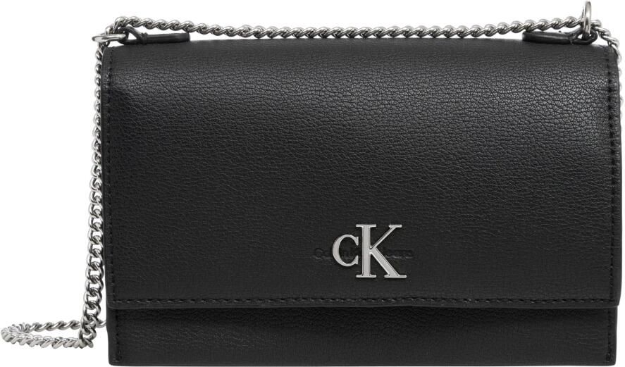 Calvin Klein Zwarte Polyurethaan Handtas Elegant Ontwerp Vrouwen Black Dames - Foto 2