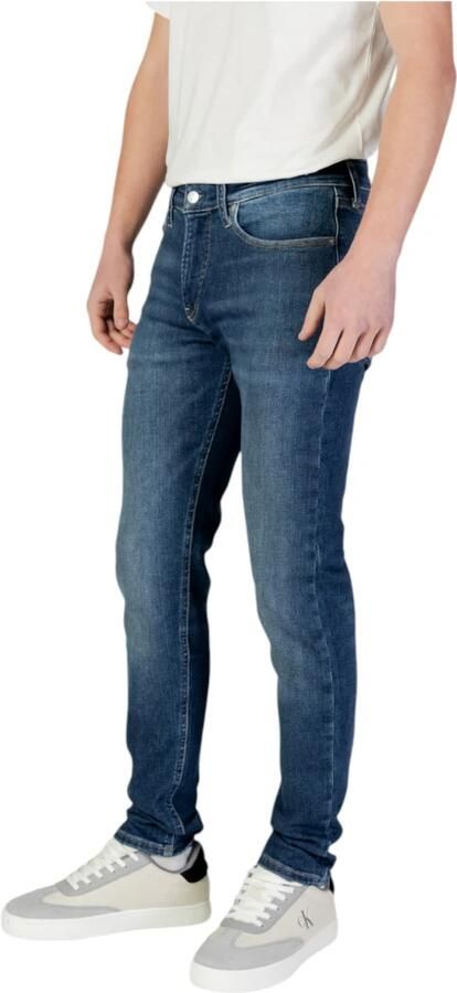 Calvin Klein Jeans Klassieke Straight-Leg Denim Jeans Blue Heren - Foto 4