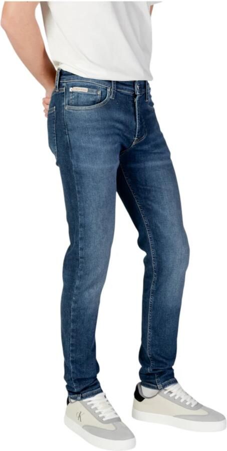 Calvin Klein Jeans Klassieke Straight-Leg Denim Jeans Blue Heren