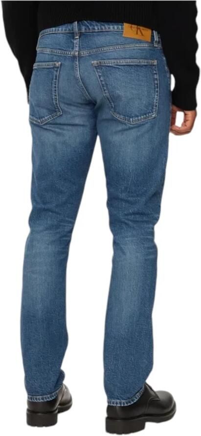 Calvin Klein Stretch slim jeans Blauw denim Blue Heren - Foto 7