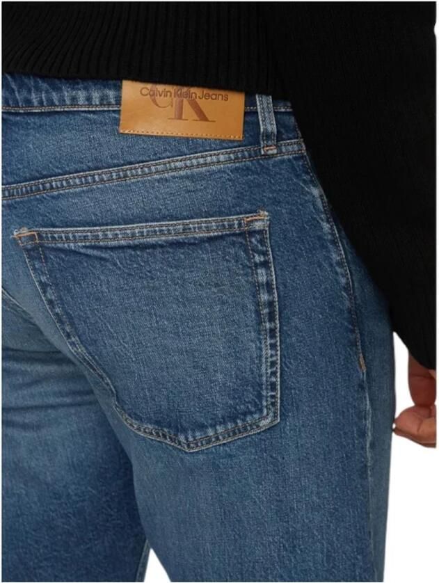 Calvin Klein Stretch slim jeans Blauw denim Blue Heren - Foto 4