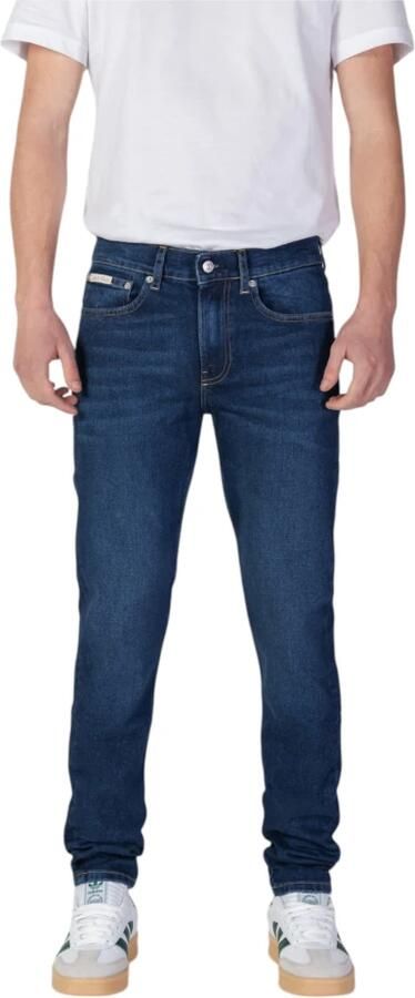 Calvin Klein Slim fit jeans SLIM TAPER Muntzakje logo borduursel - Foto 10