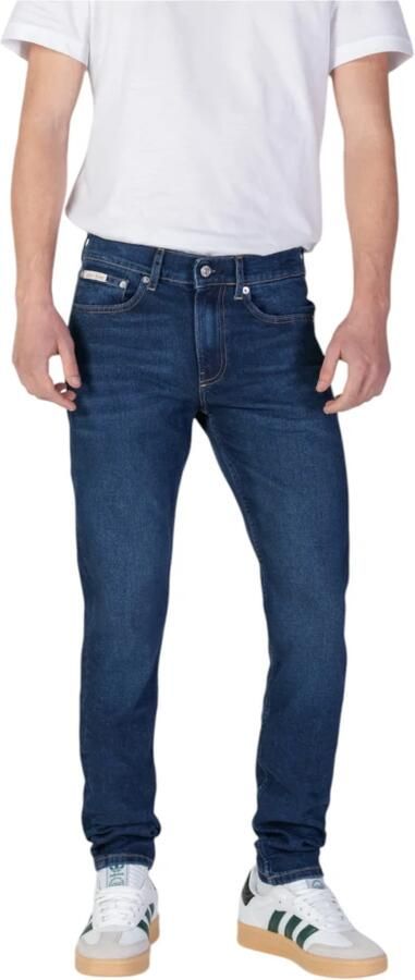 Calvin Klein Slim fit jeans SLIM TAPER Muntzakje logo borduursel - Foto 5