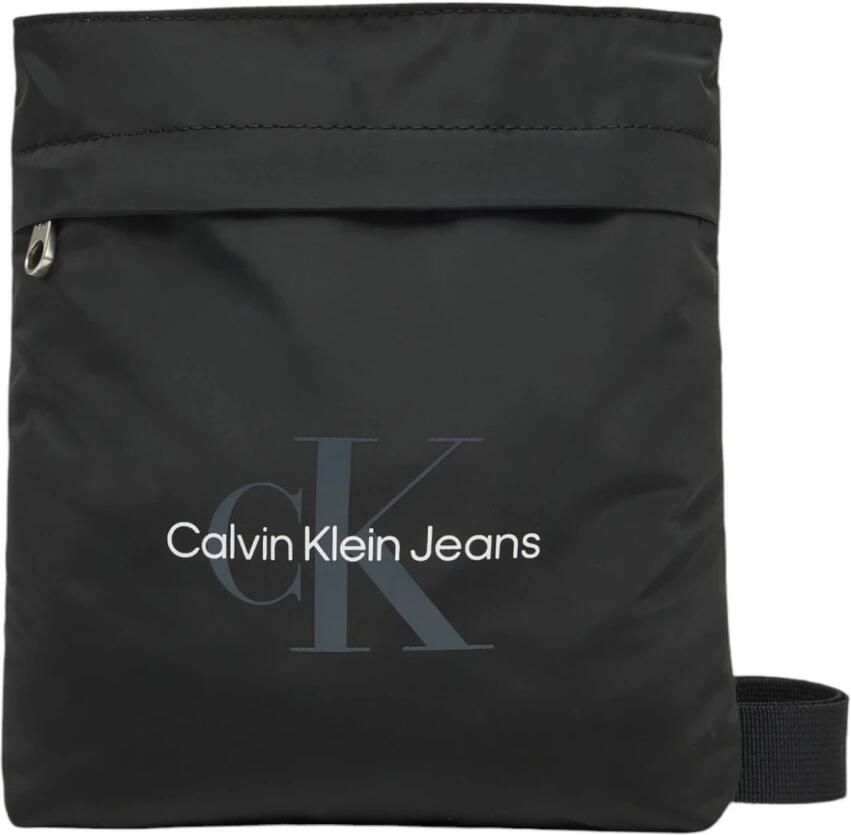 Calvin Klein Jeans Stijlvolle bedrukte schoudertas met rits Black - Foto 5