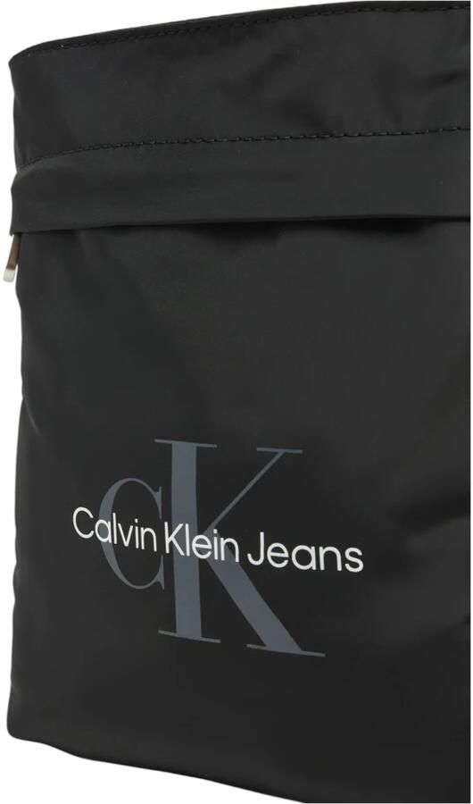 Calvin Klein Jeans Stijlvolle bedrukte schoudertas met rits Black - Foto 4