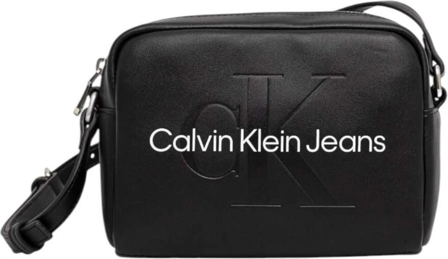 Calvin Klein Jeans Stijlvolle Crossbody Tas met Verstelbare Band Black Dames - Foto 5