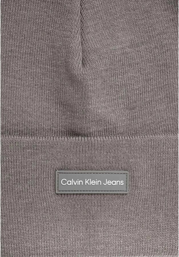 Calvin Klein Jeans Stijlvolle Grijze Polyester Pet Gray Dames