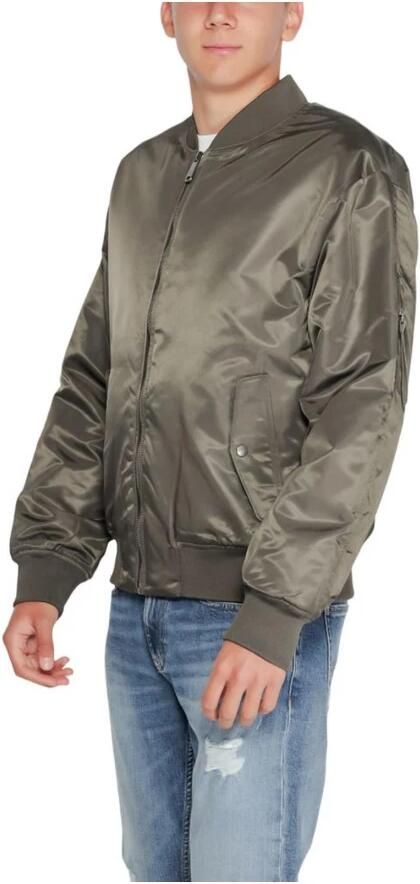 Calvin Klein Jeans Stijlvolle Polyamide Jas voor Mannen Gray Heren - Foto 2