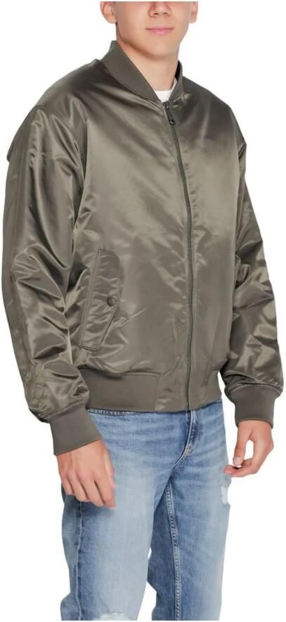 Calvin Klein Jeans Stijlvolle Polyamide Jas voor Mannen Gray Heren - Foto 3