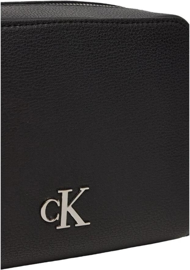 Calvin Klein Gerecyclede polyester crossbodytas met verstelbare band Black Dames - Foto 3