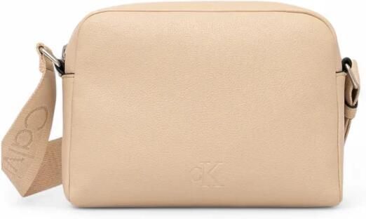Calvin Klein Jeans Elegante Handtas met Polyurethaan Design Beige Dames - Foto 5