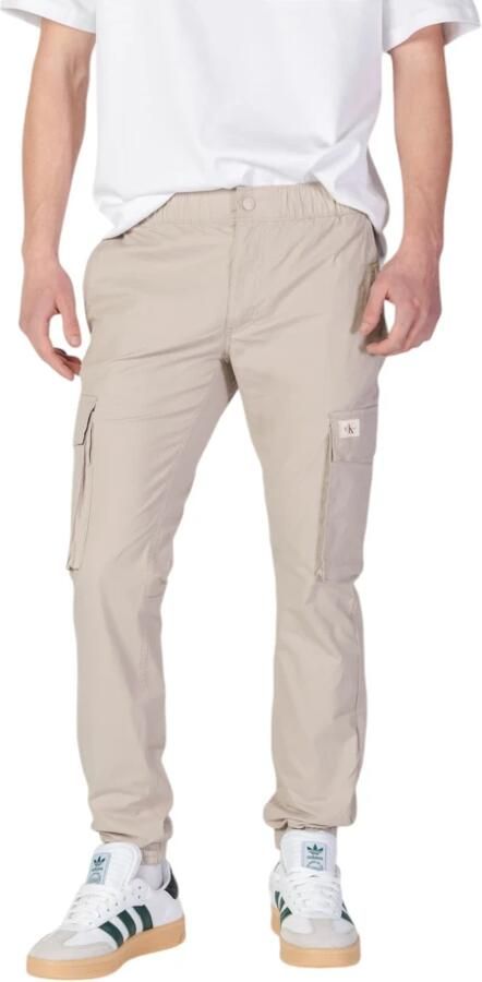 Calvin Klein Jeans Tapered Broek Lente Zomer Collectie Beige Heren - Foto 7