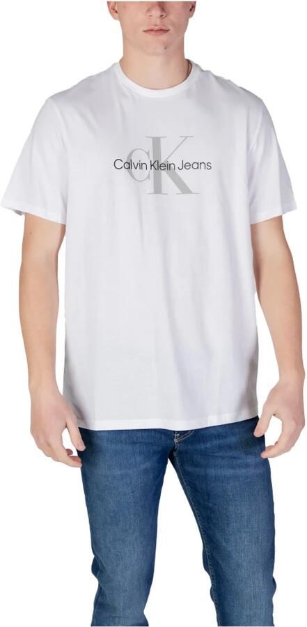 Calvin Klein Jeans Polo Shirt Lange Mouw SS HERO MONOGRAM TEE 00040EM286