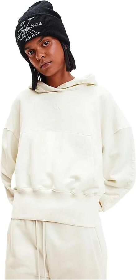 Calvin Klein Hoodie BACK TWO TONE MONOGRAM HOODIE met groot ck logo monogram & opschriften - Foto 2