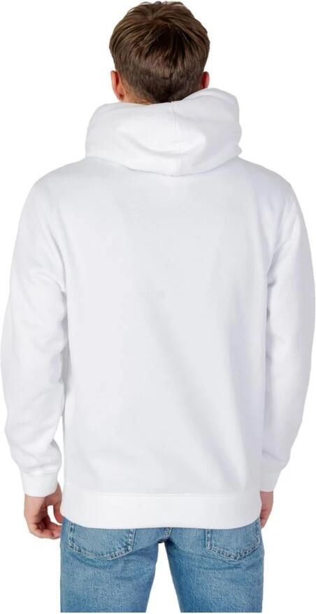 Calvin Klein Jeans Witte Hoodie Herfst Winter Mannen White Heren - Foto 4