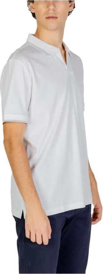 Calvin Klein Jeans Polo Shirt Korte Mouw SMOOTH COTTON OPEN K10K113072 - Foto 3