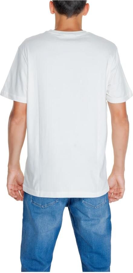 Calvin Klein Heren T-shirt met korte mouwen van katoen White Heren - Foto 2