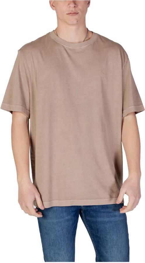 Calvin Klein Jeans Polo Shirt Lange Mouw WASHED PUFF PRINT J30J327078 - Foto 3