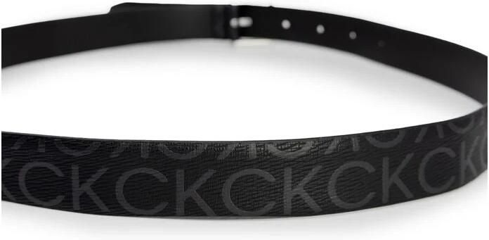 Calvin Klein Jeans Zwart Leren Damesriem Herfst Winter Collectie Black Dames - Foto 2